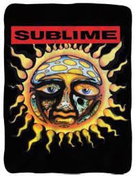 Sublime Sun Logo Fleece Blanket - HalfMoonMusic