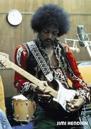 Jimi Hendrix: Studio Poster - HalfMoonMusic
