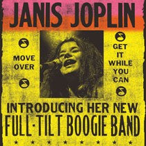 Janis Joplin Freedom Hall 1970 T-shirt - HalfMoonMusic