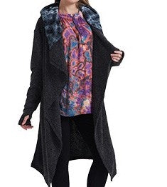 Long Sleeve Acrylic Hooded Jedi Jacket - HalfMoonMusic