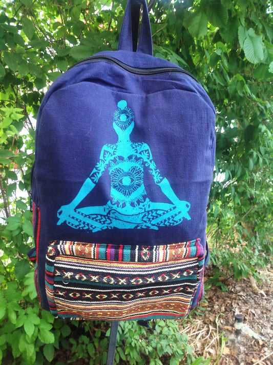 Seven Chakras Backpack - HalfMoonMusic
