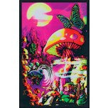 Magic Valley Blacklight Poster - HalfMoonMusic