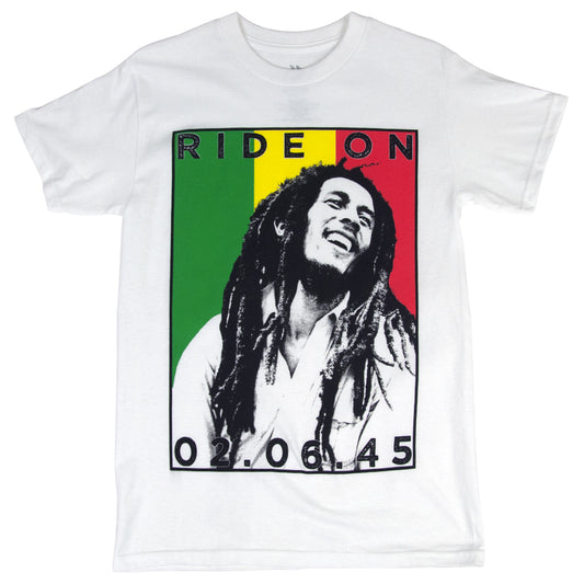 Bob Marley Ride On T-shirt - HalfMoonMusic