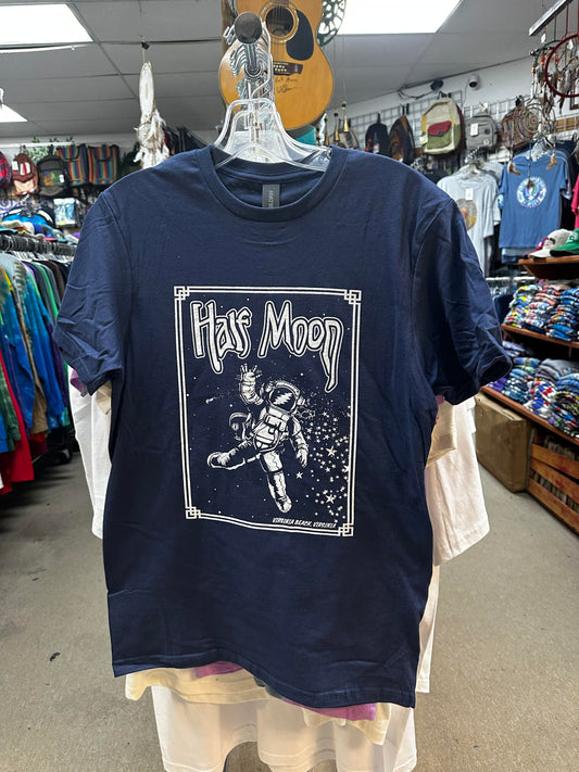 Half Moon Astonaut Logo T-Shirt - HalfMoonMusic