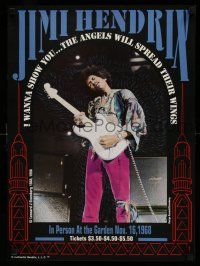 Jimi Hendrix Concert Poster - HalfMoonMusic