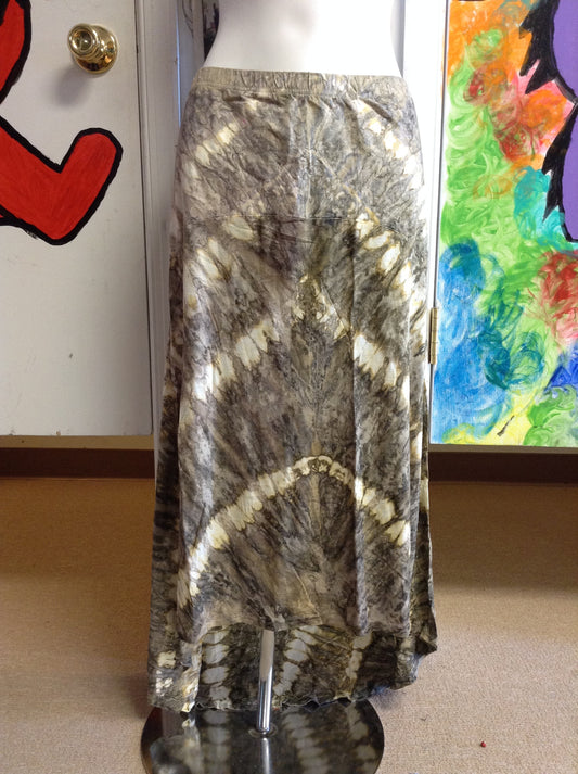 Womens Sunny Day Tie-Dye Skirt - HalfMoonMusic
