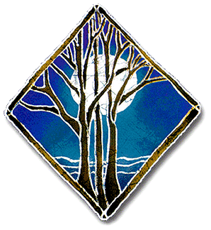 Night Tree Sticker - HalfMoonMusic