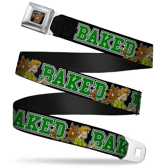 Scooby Doo Baked Seatbelt Buckle Belt - HalfMoonMusic