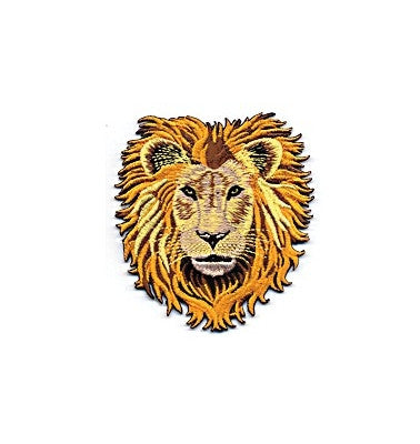 Lion Head Patch - HalfMoonMusic
