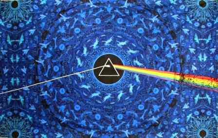 Pink Floyd Lyric 3D Tapestry - HalfMoonMusic