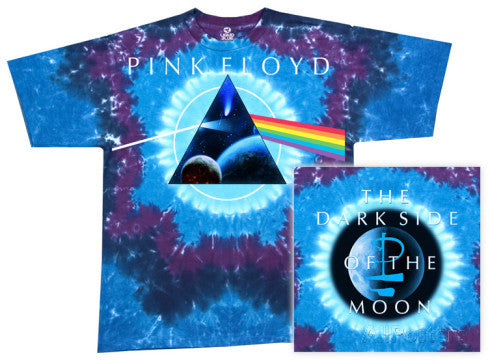Pink Floyd Dark Side Galaxy T Shirt - HalfMoonMusic