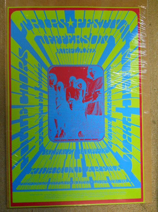 Jefferson Airplane Pop Art Poster - HalfMoonMusic