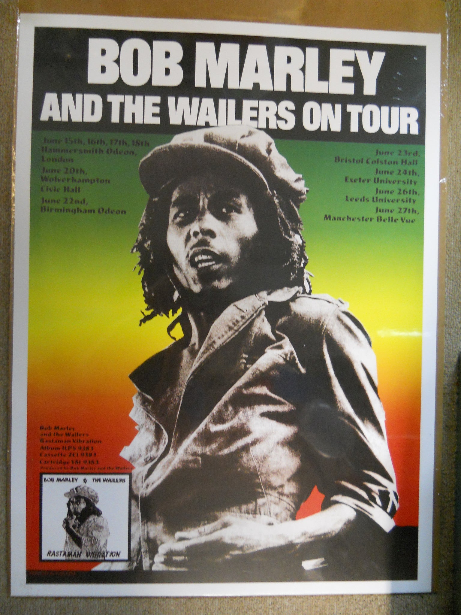 Bob Marley and The Wailers Art Print - HalfMoonMusic