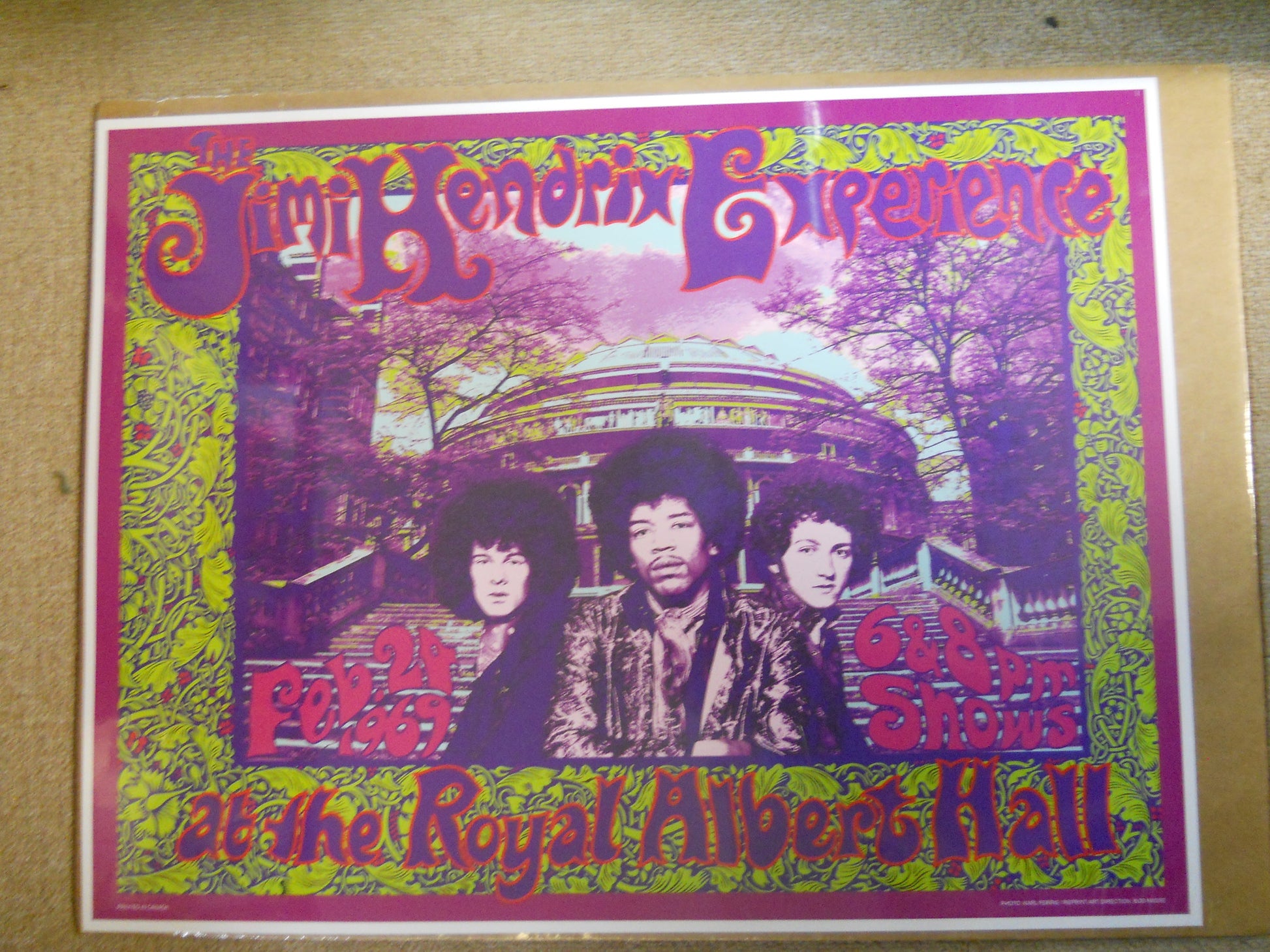 Jimi Hendrix Pop Art Poster - HalfMoonMusic