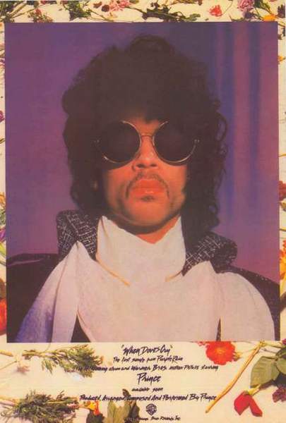 Prince when Doves Cry Poster - HalfMoonMusic