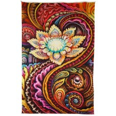 Randal Roberts Flower Power Art Tapestry - HalfMoonMusic