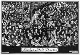 Rock N Roll Theater Poster - HalfMoonMusic