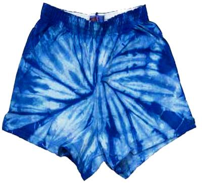 Tie Dyed Cheer Shorts - HalfMoonMusic