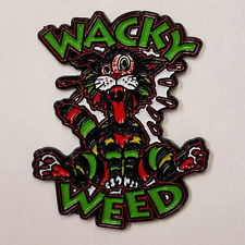 Wacky Weed Cat Hat Pin - HalfMoonMusic