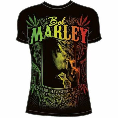 Mens Bob Marley Kaya Now T-shirt - HalfMoonMusic