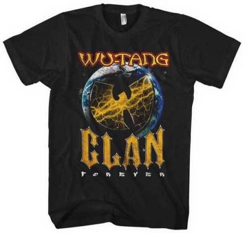 Men's Wu-Tang Clan Forever Bat Globe T-Shirt - HalfMoonMusic