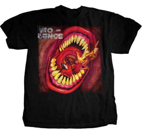 Men's Violence Mouth T-Shirt - HalfMoonMusic