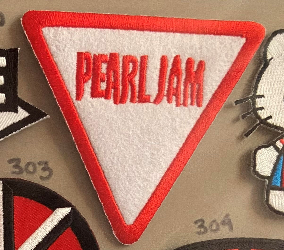 Pearl Jam Patch - HalfMoonMusic