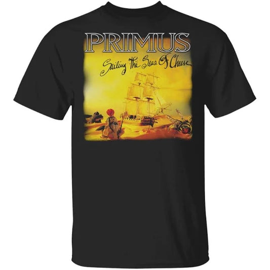 Primus Black Sea of Cheese T-Shirt - HalfMoonMusic