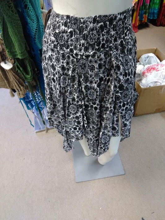 Handkerchief Split Skirt - HalfMoonMusic