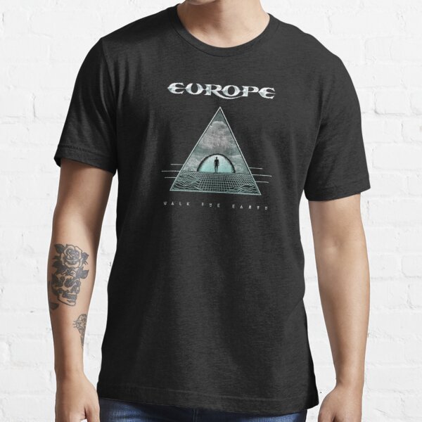 Unisex Europe Walk The Earth T-shirt - HalfMoonMusic