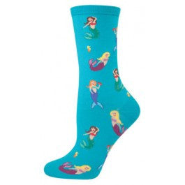 Womens Mermaid Socks - HalfMoonMusic