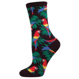 Parrot Womens Socks - HalfMoonMusic