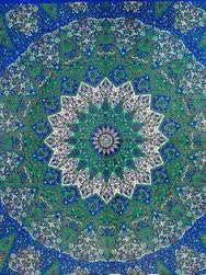 Star Mandala Tapestry - HalfMoonMusic
