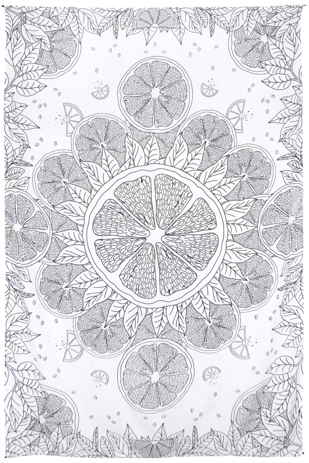 Citrus Tablecloth Tapestry - HalfMoonMusic