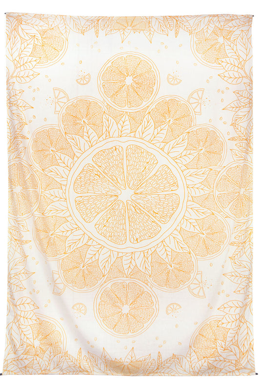 Citrus Tablecloth Tapestry - HalfMoonMusic