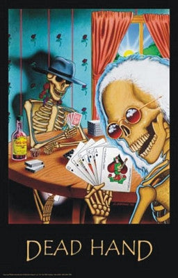 Grateful Dead: Dead Hand Poster - HalfMoonMusic