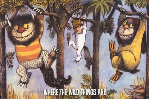 Where the Wild Things Are Poster - HalfMoonMusic
