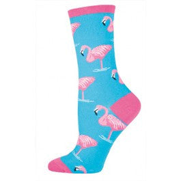 Flamingo Womens Socks - HalfMoonMusic