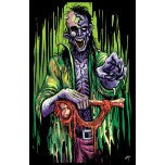 Zombie Stalker Blacklight Poster - HalfMoonMusic